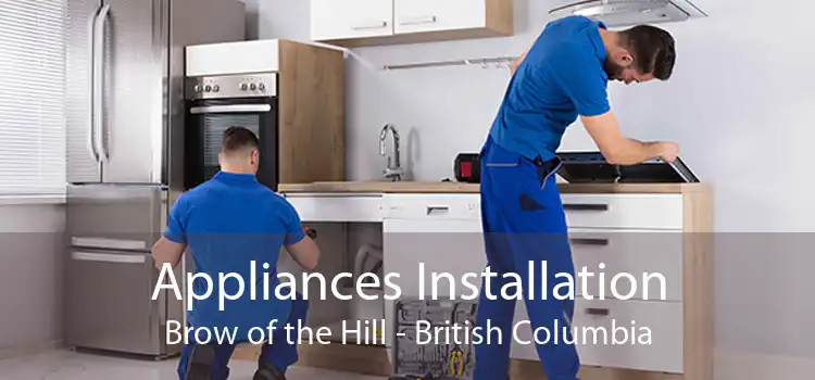 Appliances Installation Brow of the Hill - British Columbia