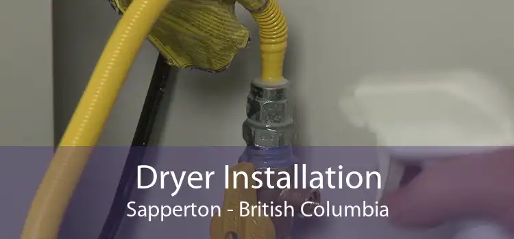 Dryer Installation Sapperton - British Columbia