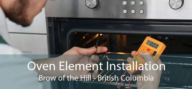 Oven Element Installation Brow of the Hill - British Columbia
