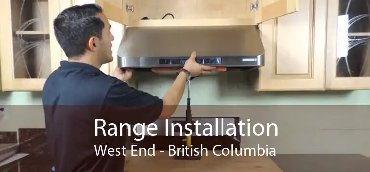 Range Installation West End - British Columbia