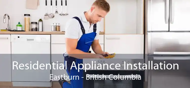 Residential Appliance Installation Eastburn - British Columbia