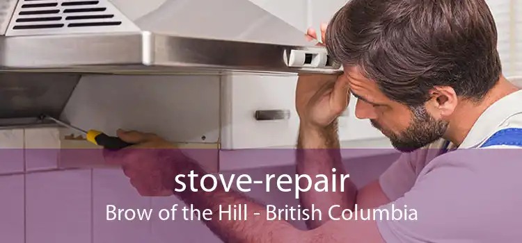 stove-repair Brow of the Hill - British Columbia